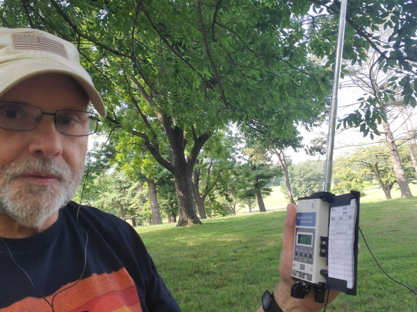 WB3GCK with the Elecraft KH1 at US-0761/KFF-0761