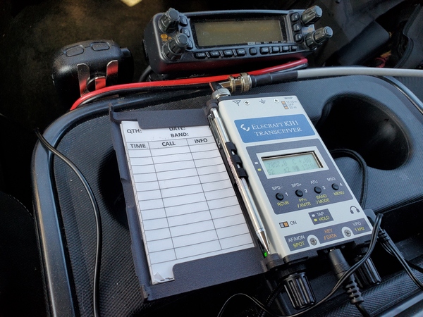 My KH1 fit nicely on the center console of my truck.