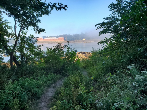 Some morning fog on the Susquehanna River