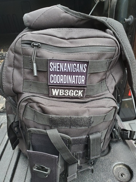 My radio backpack