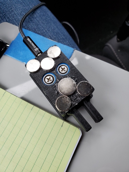 More magnets on my CWMouse paddles