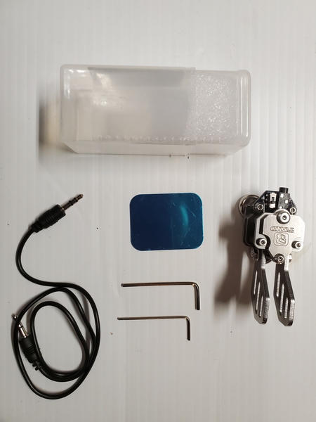 The accessories I received with my Tumd stainless steel paddles.