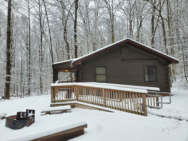 Our cabin in French Creek State Park