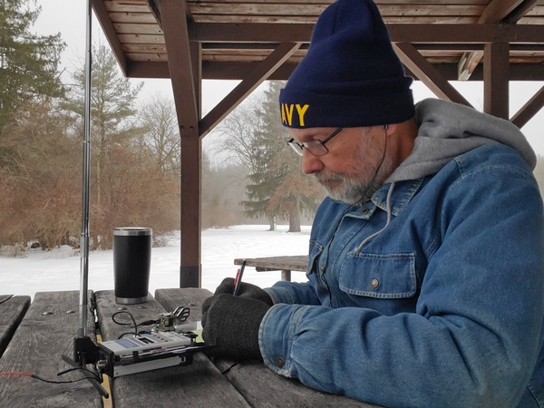 WB3GCK operating at Evansburg State Park (US-1351, KFF-1351)