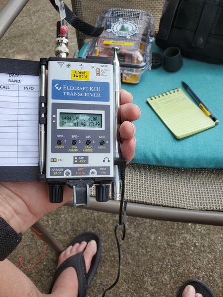 Operating my handheld KH1