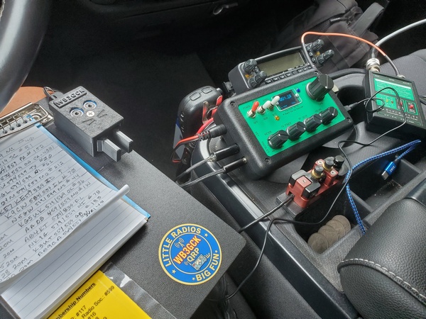 My rig inside the truck