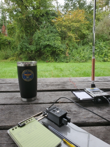 My KH1 set up for 40M at US-1351